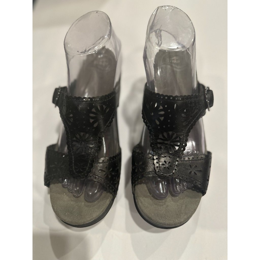 Dansko Sapphire Sandals Sz 36 Eu 5.5-6 Color Black New